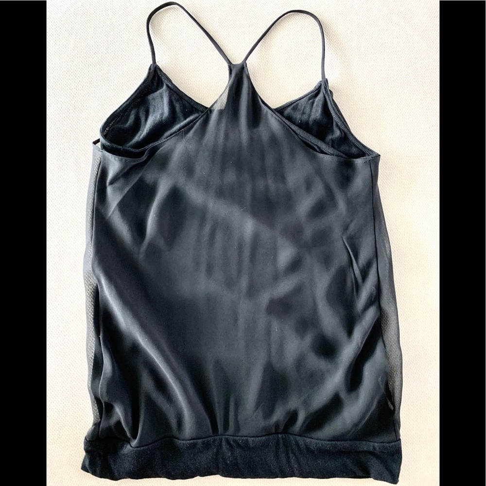 EXPRESS SOFTEST CUTEST MATTE BLACK RACERBACK TOP - Picture 3 of 7
